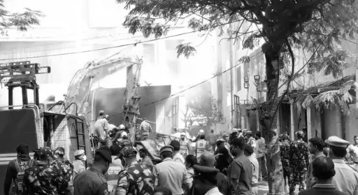 Nampally fire: Five, including two children, killed in furniture shop