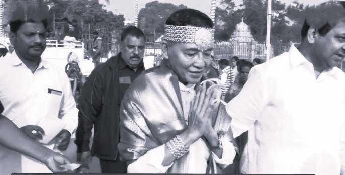 Tirumala Welcomes Former Indonesian President Joko Widodo