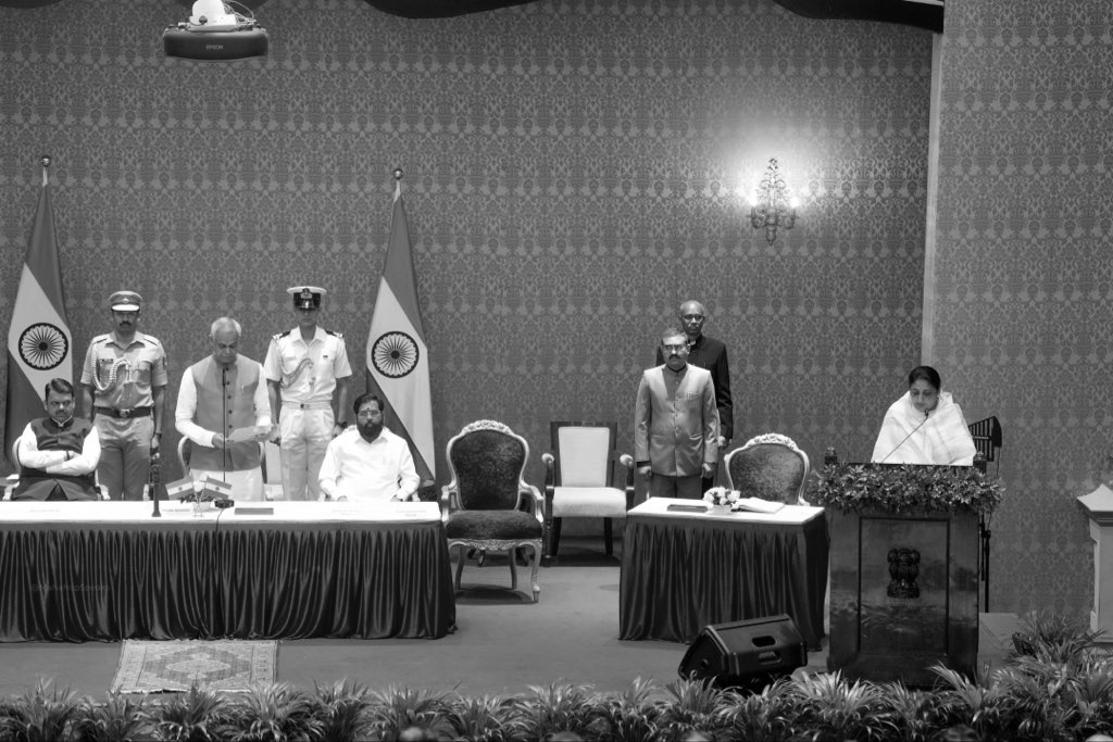 Sunetra Pawar takes oath as Maharashtra's first woman deputy Chief Minister
