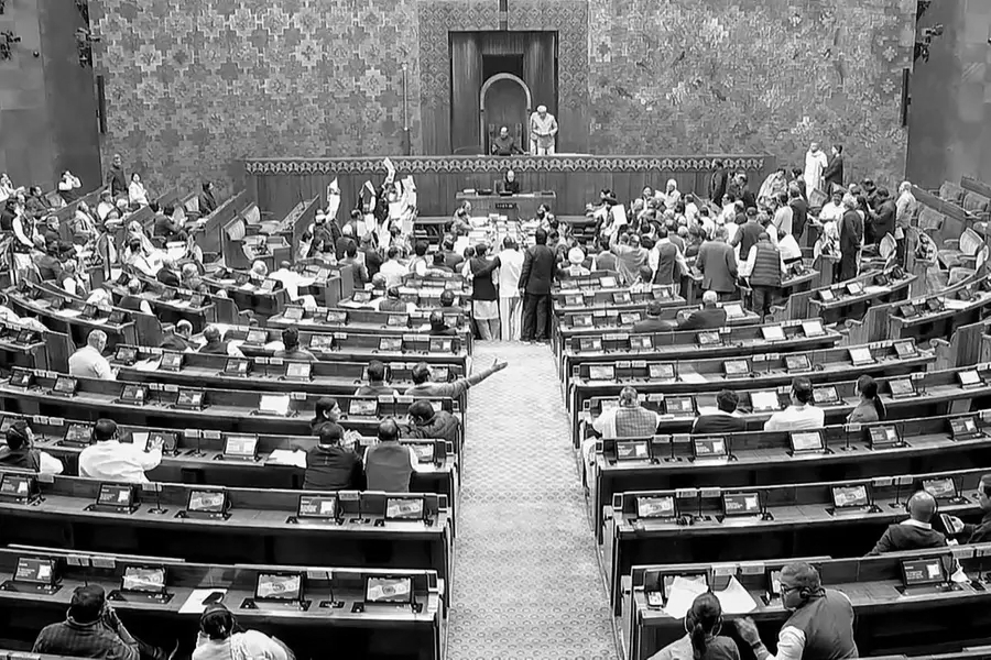 Eight Opposition MPs suspended from Lok Sabha for ‘Unruly Behaviour’