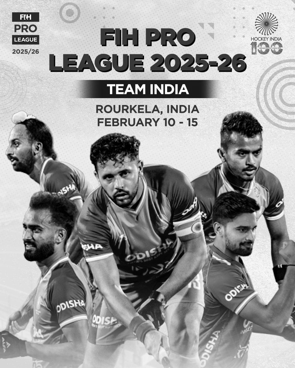 India announces 24-member hockey squad for FIH Men’s Pro League in Rourkela