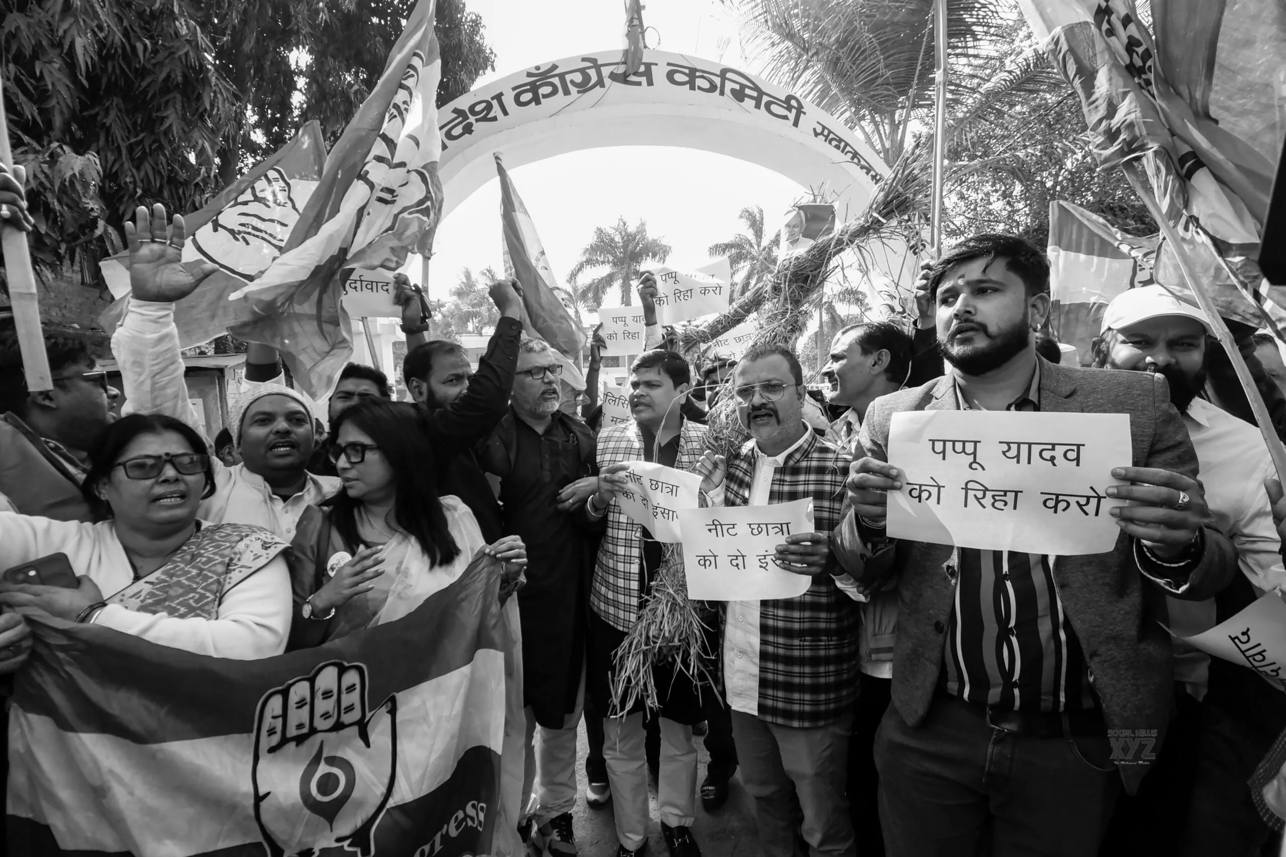 Congress protests Pappu Yadav’s arrest, accuses Nitish government of political vendetta
