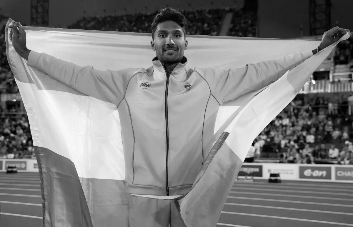 Tejaswin Shankar secures India’s lone gold at Asian Indoor Athletics Championships
