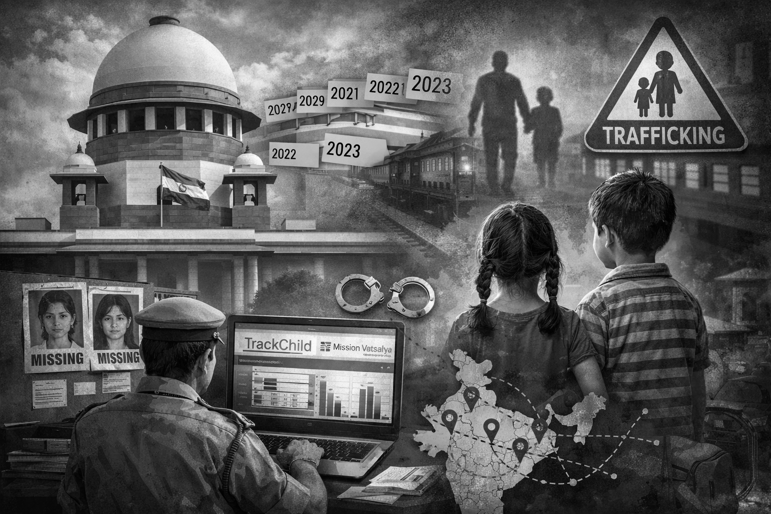 SC Asks Centre to Compile Nationwide Data to Detect Pattern in Missing Children Cases