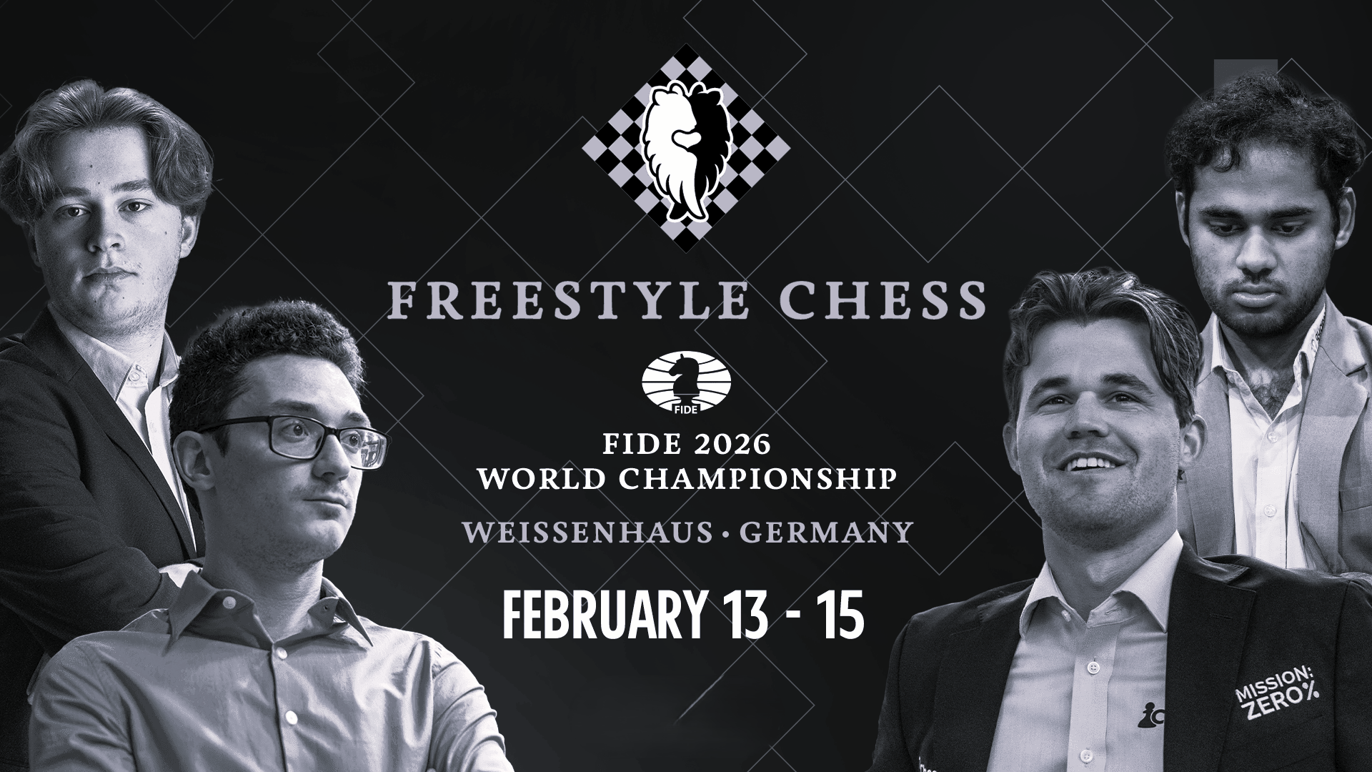 First Official Freestyle Chess World Championship Begins Tomorrow in Germany