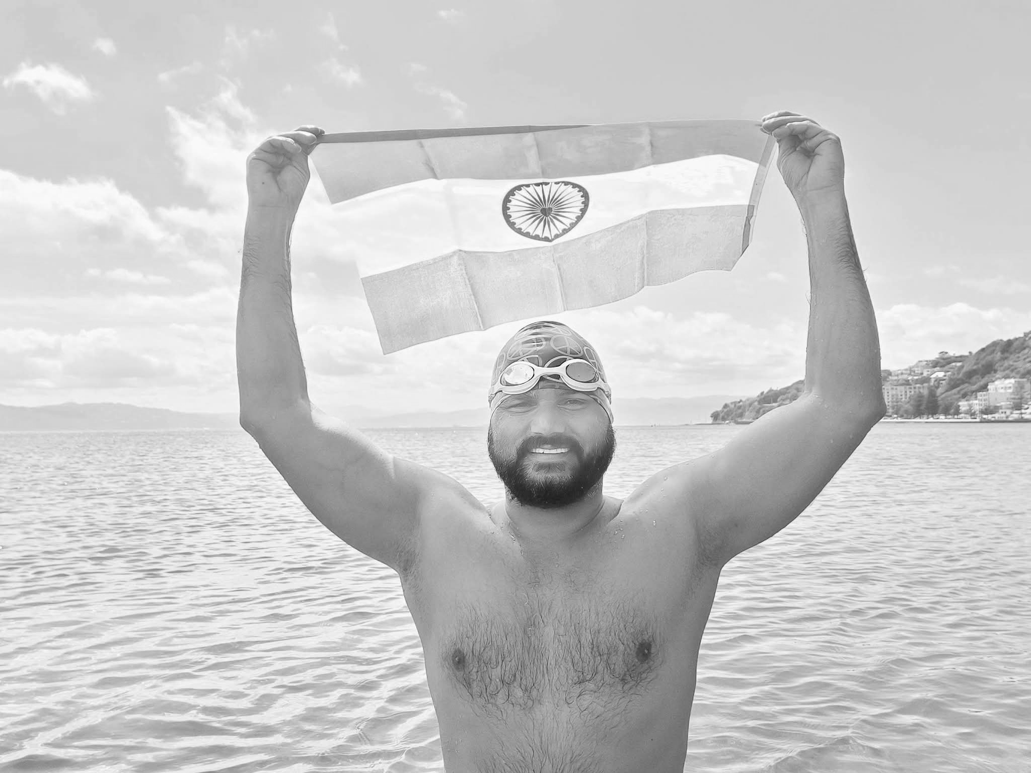 MP para-swimmer Satendra Singh Lohiya becomes first Asian to conquer Cook Strait