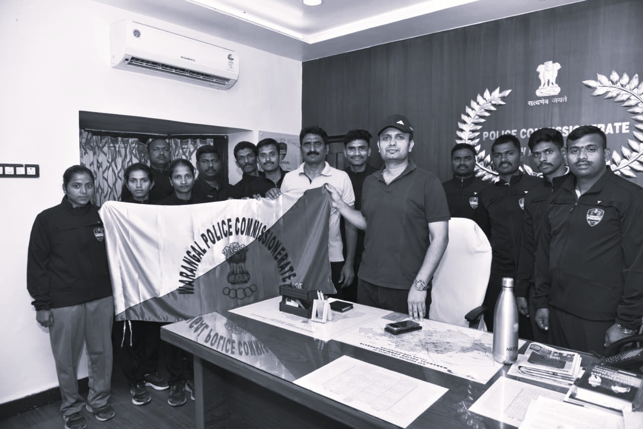 CP Sunpreet Singh Rallies Warangal Team for State Police Games