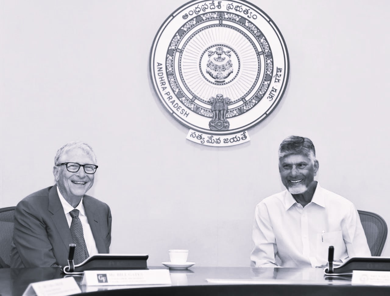 From RTGS to AI Farming: Bill Gates Impressed by Andhra Pradesh’s Digital Push