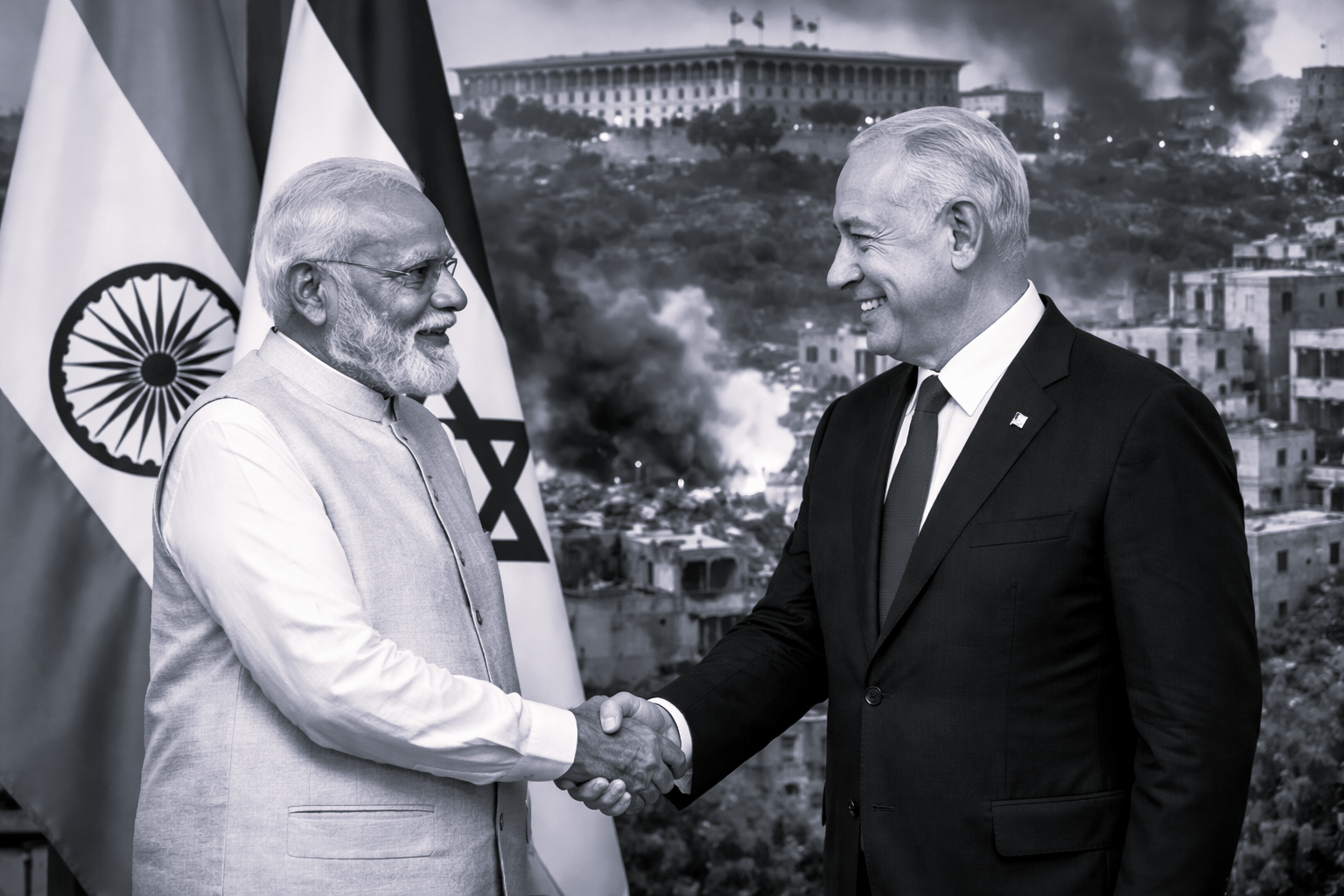 Congress Slams Modi’s Israel Visit, Flags Shift in India’s Palestine Policy