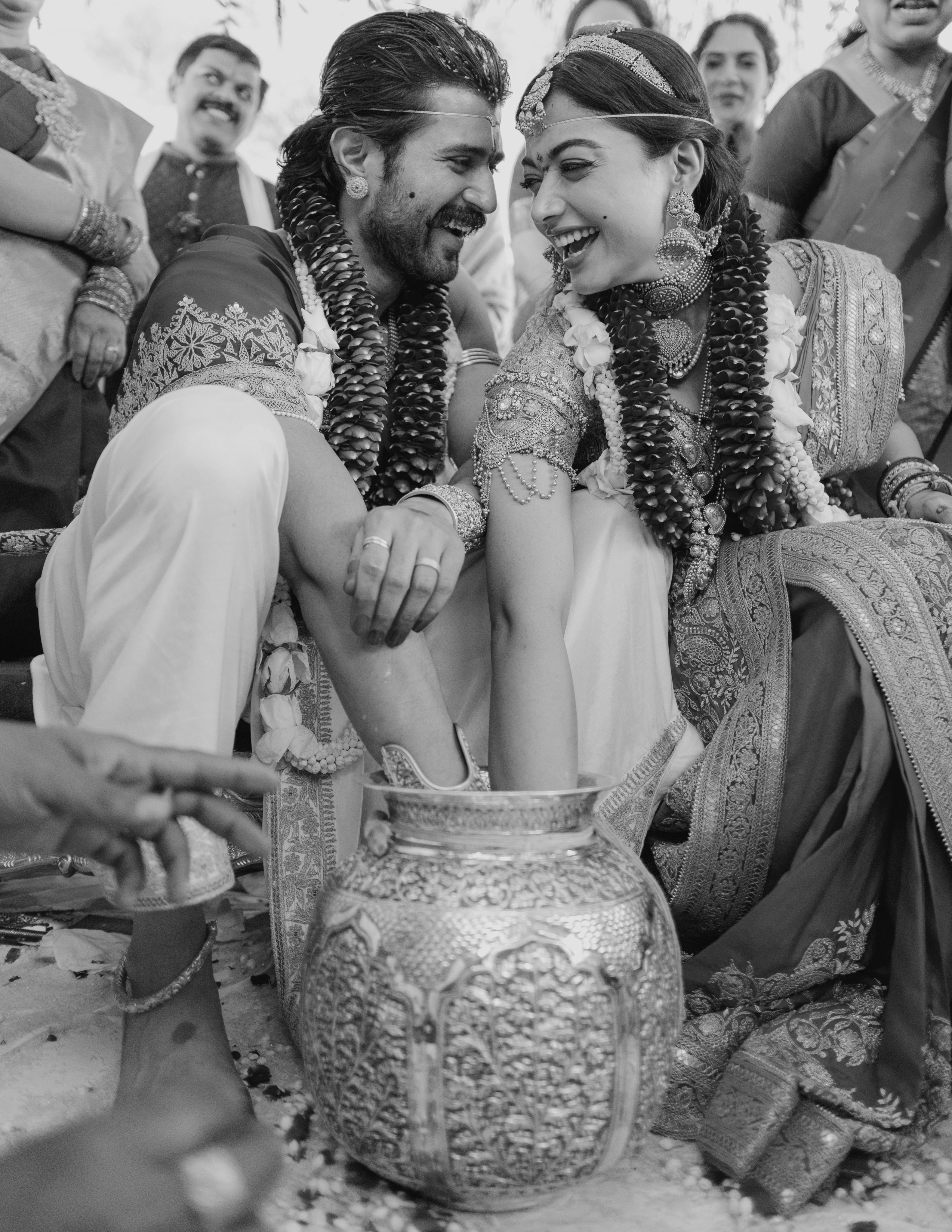 Vijay Deverakonda, Rashmika Mandanna share wedding pics from Udaipur ceremony