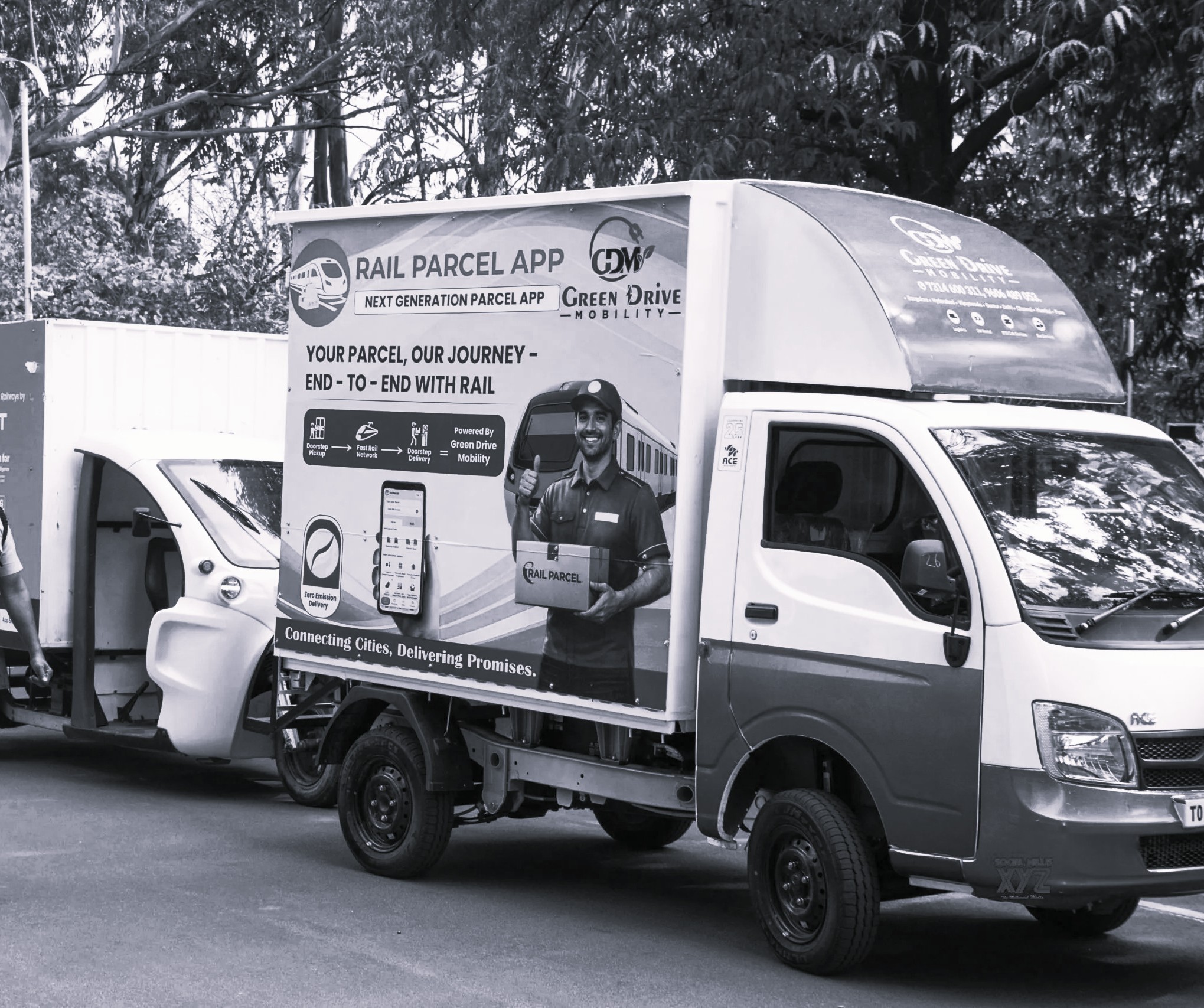 South Central Railway Takes a New Step: Parcel Booking from Home