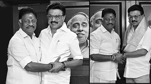 Former AIADMK leader OPS switches sides, aligns with DMK in presence of CM M K Stalin