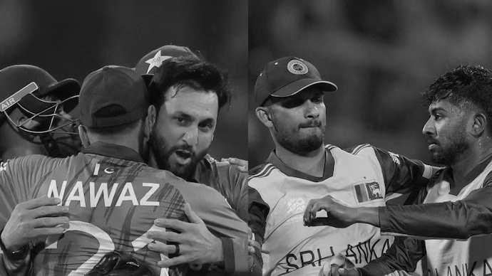 One just missed the semis, the other bowed out with a loss! Pakistan wins against Sri Lanka