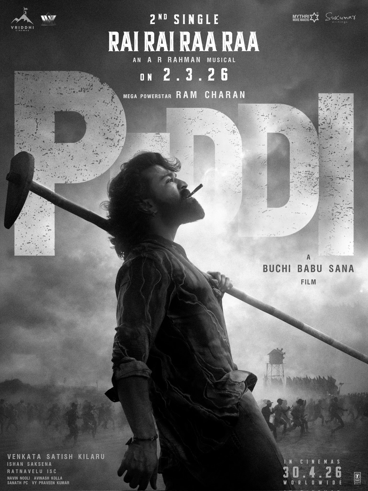 From ‘Chikiri Chikiri’ to ‘Rai Rai Raa Raa’: Peddi’s music fever gets bigger