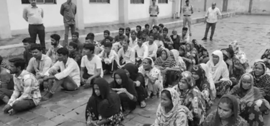 Assam sends 21 alleged Bangladeshi migrants home, children included