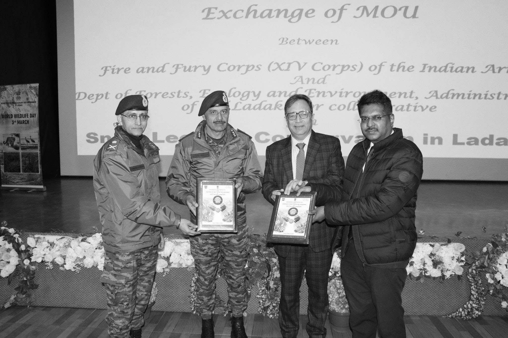Indian Army, Ladakh administration ink MoU to protect fragile ecology, flagship species