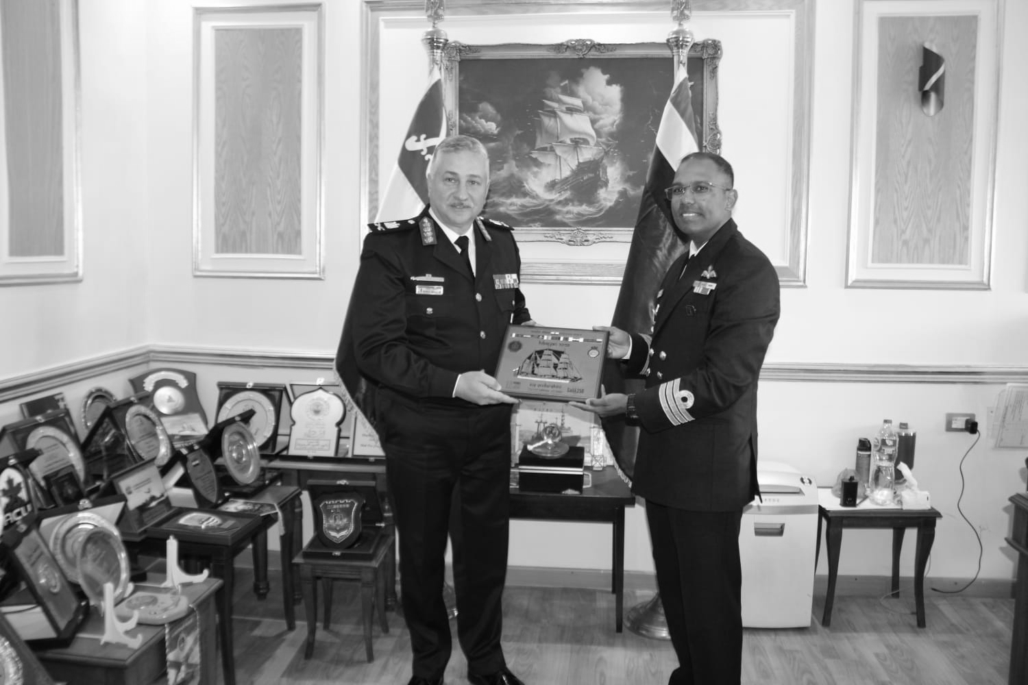 INS Sudarshini docks at Alexandria, strengthening India-Egypt maritime ties