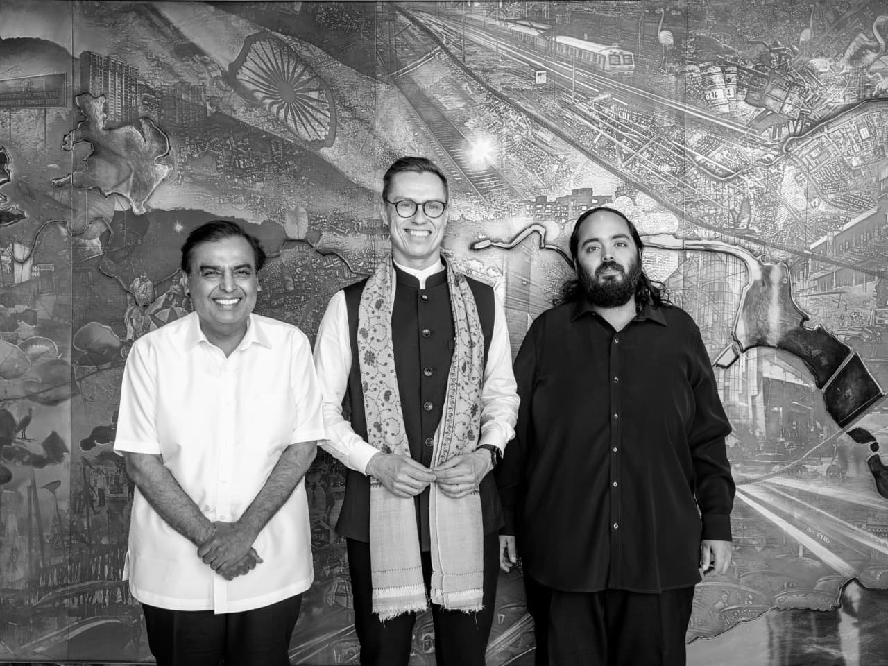 Ambani Hosts Finnish President Stubb in Mumbai During India Visit