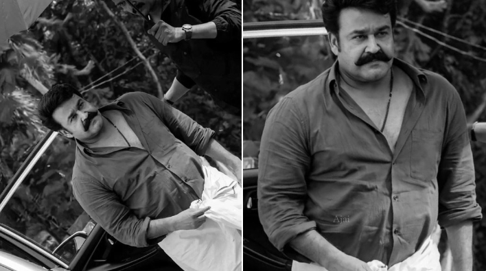 Rain, Rugged look & Retro vibes: Mohanlal’s L366 BTS photos set fans buzzing