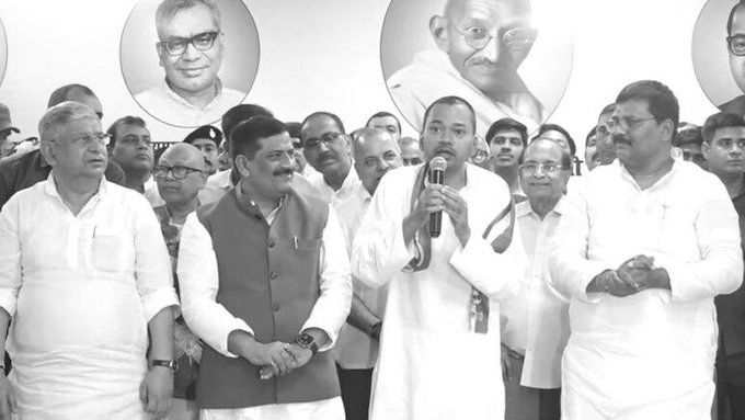 Nitish Kumar’s son Nishant joins JD(U), hints at future leadership in party