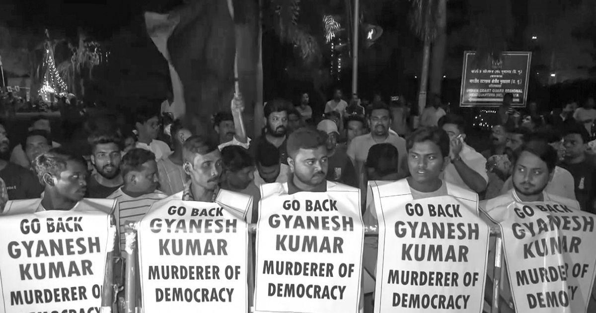‘Go back Gyanesh Kumar’ slogans greet CEC in Kolkata ahead of poll review