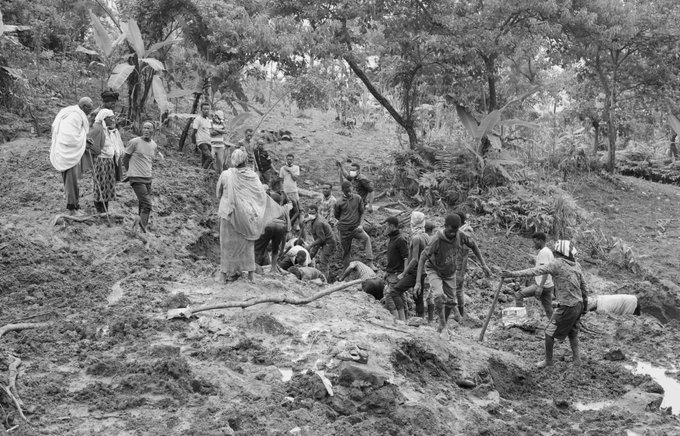 At least 50 people killed, 125 others reported missing after landslides sweep Ethiopia
