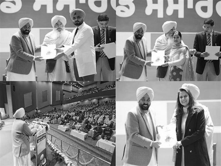 Punjab CM distributes 818 appointment letters under ‘Mission Rozgar’