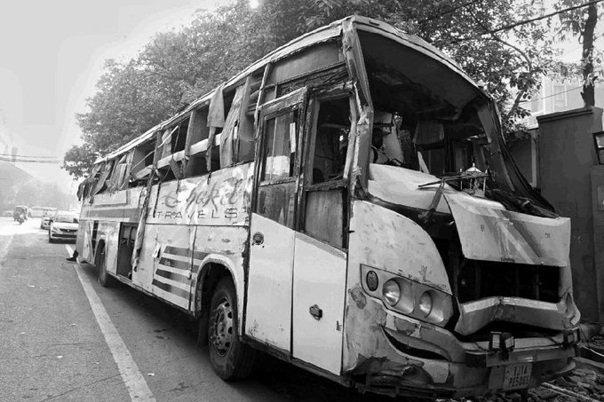 Jaipur–Delhi sleeper bus overturns in Karol Bagh, two dead, 23 injured