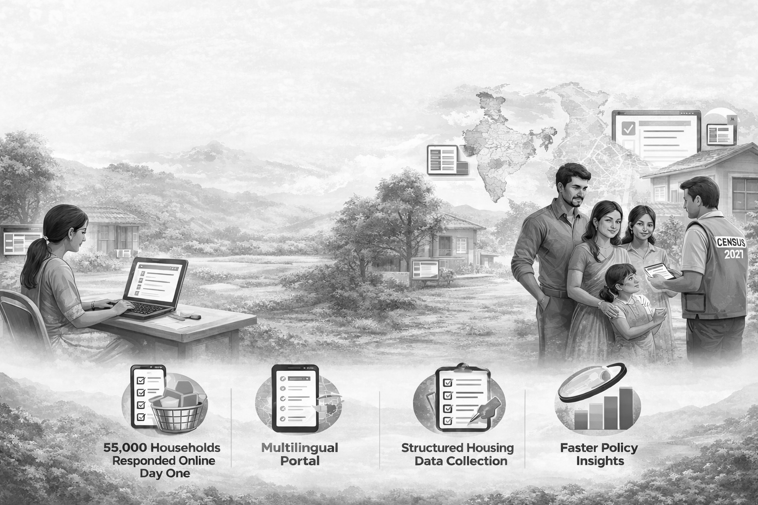 Census 2027: A Hybrid Model That Combines Self-Enumeration with Field Verification