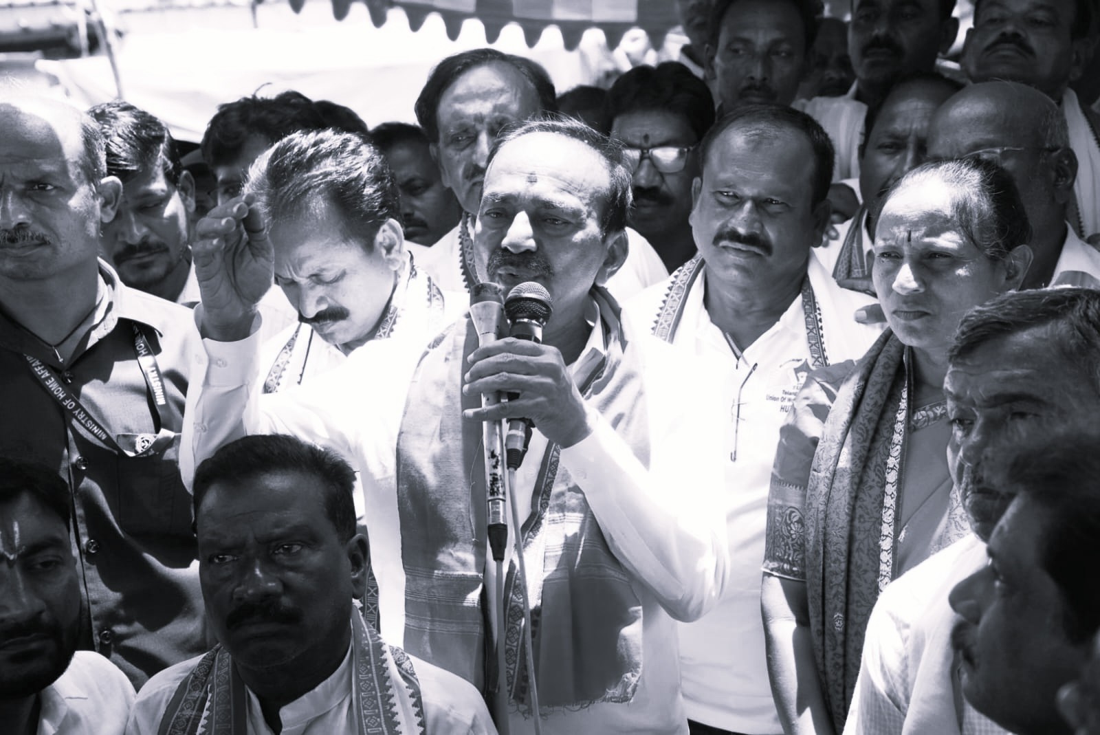 “We will not allow Huzurabad to be poisoned,” says MP Etala Rajender