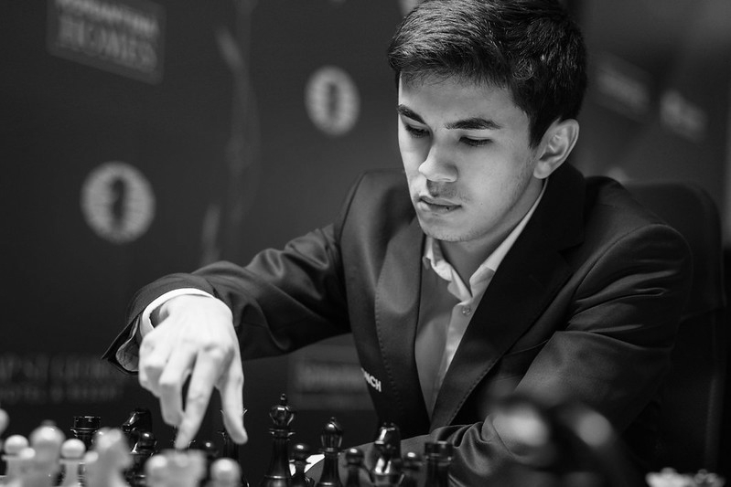 One More Round, One More Win. Javokhir Sindarov Now 5.5/6