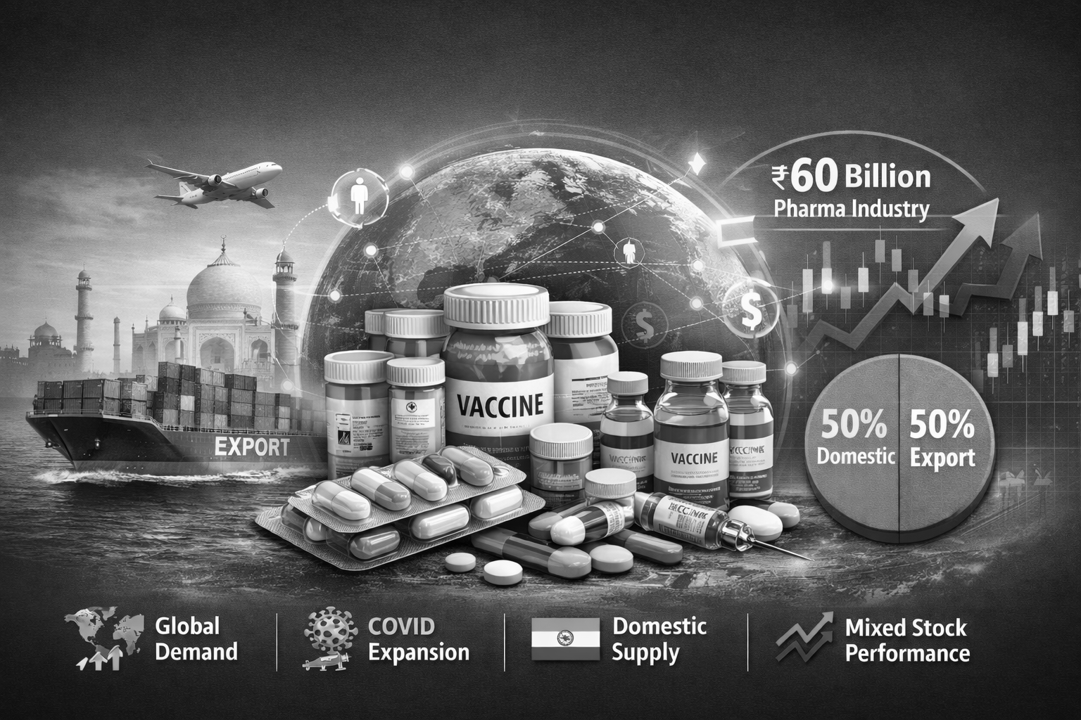 India’s Pharma Exports Surge Past $28 Billion, Maintain Strong Growth Momentum