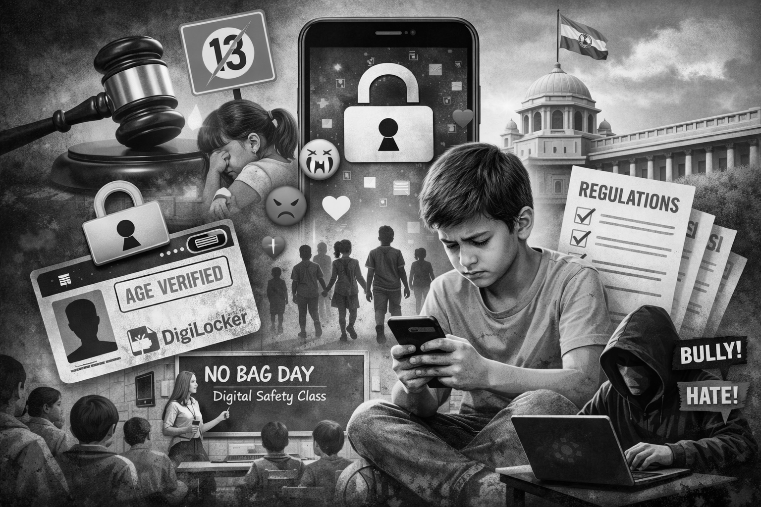 AP Moves to Curb Social Media Use Among Under-13 Children with Landmark Safety Law