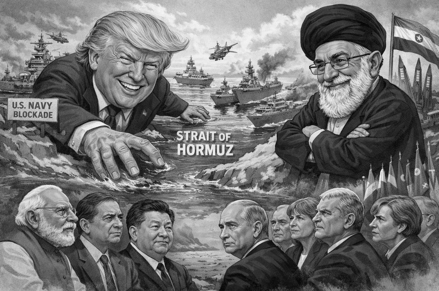 Can't Win the Talks, So Claim the Waterway: Trump's Blockade Threat at Hormuz