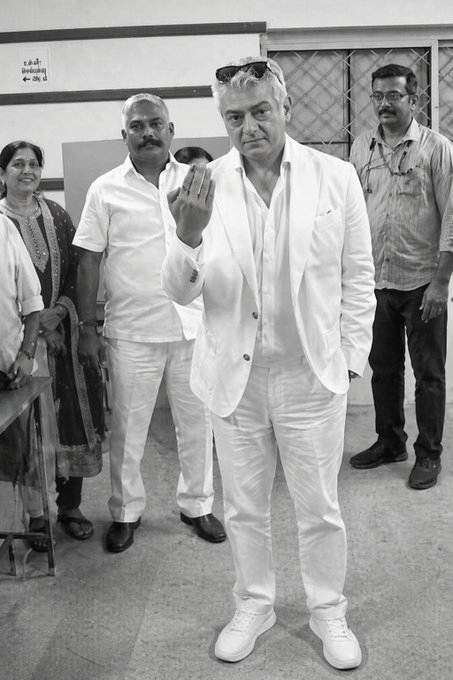 Kollywood Stars Turn Up in Full Force as Tamil Nadu Sees High-Profile Voting Day
