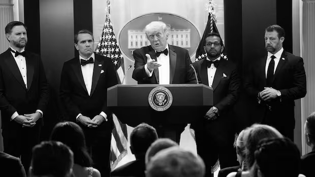 Shots Fired at Press Gala as Trump Watches, Guests Duck, Vance Whisked Away in Chaos
