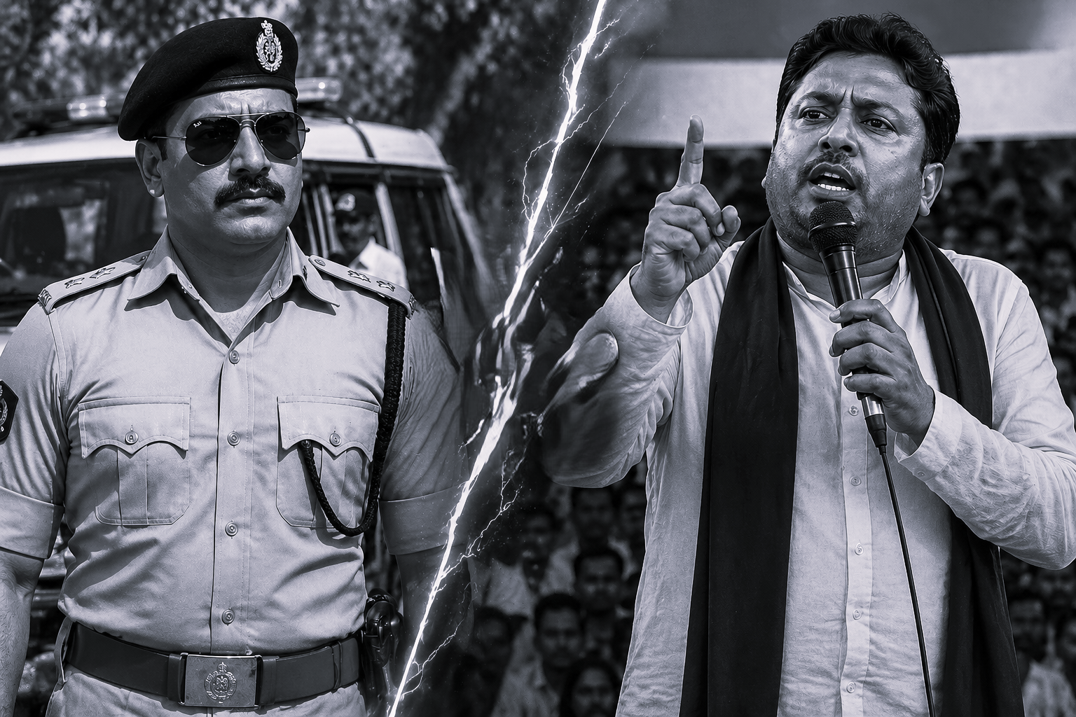 సింగం వర్సెస్ పుష్పా..బెంగాల్లో ఐపీఎస్ వివాదం