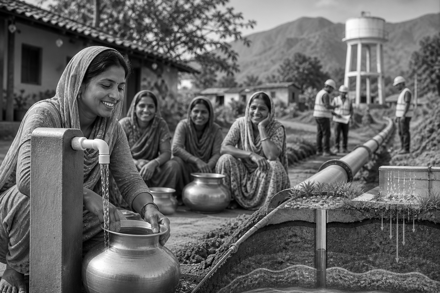Centre Drives Jal Jeevan Mission 2.0 with Reform-Linked Push for Rural Water Security