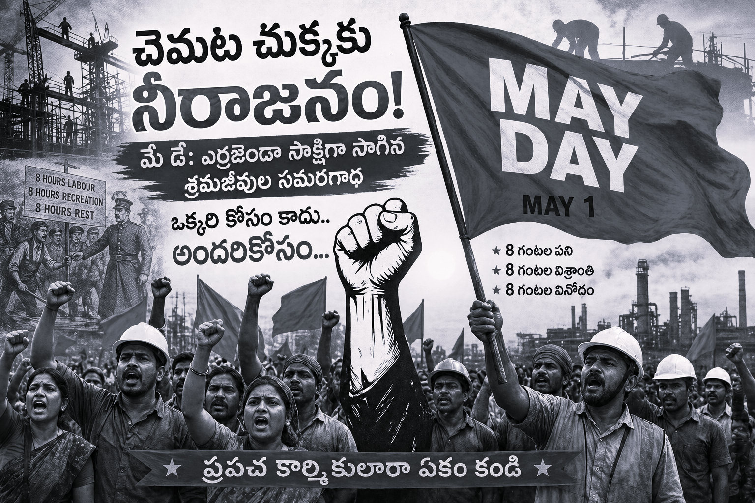చెమట చుక్కకు నీరాజనం!