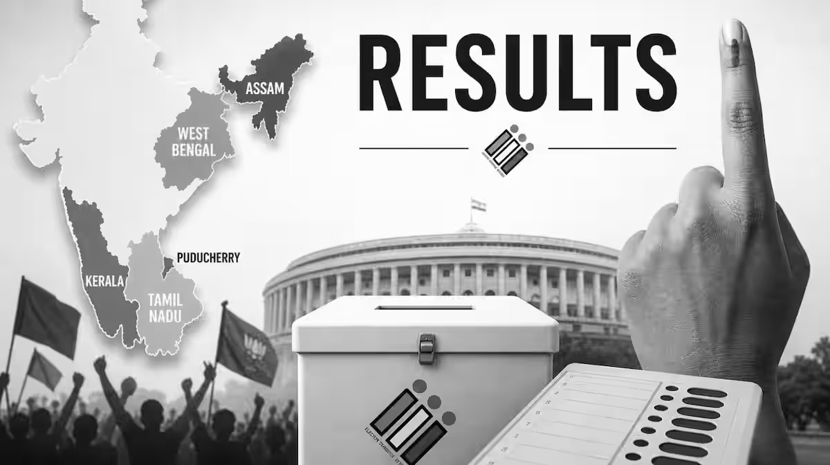 The Day Has Arrived! West Bengal, Tamil Nadu, Kerala, Assam and Puducherry Wake Up to Verdict