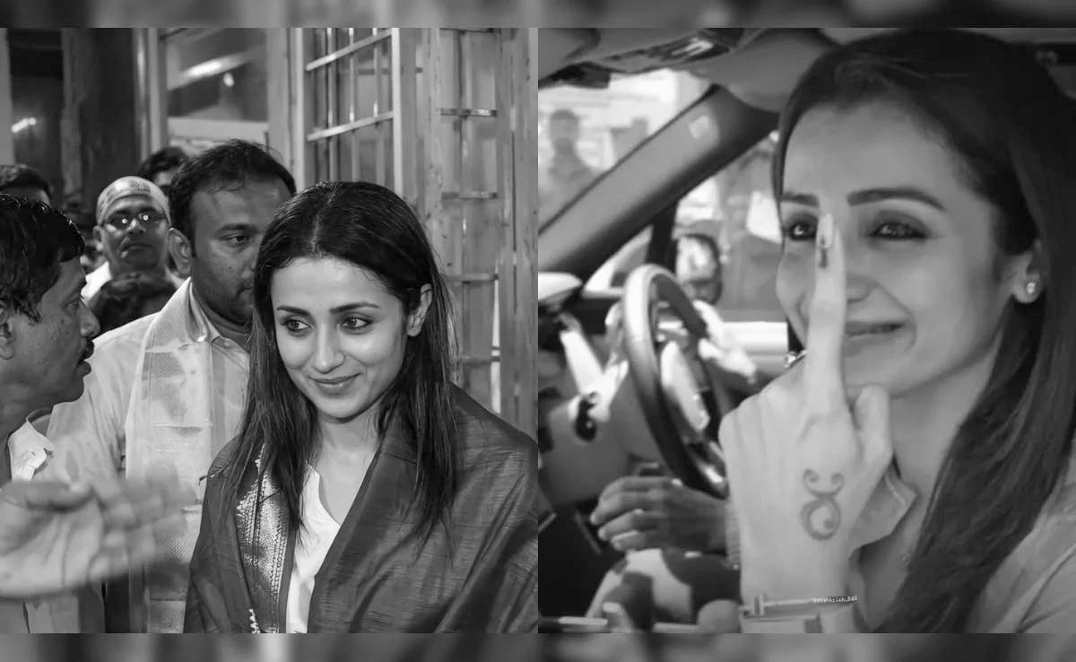 Trisha Visits Tirumala on Birthday as TVK Surges in Tamil Nadu Poll Trends