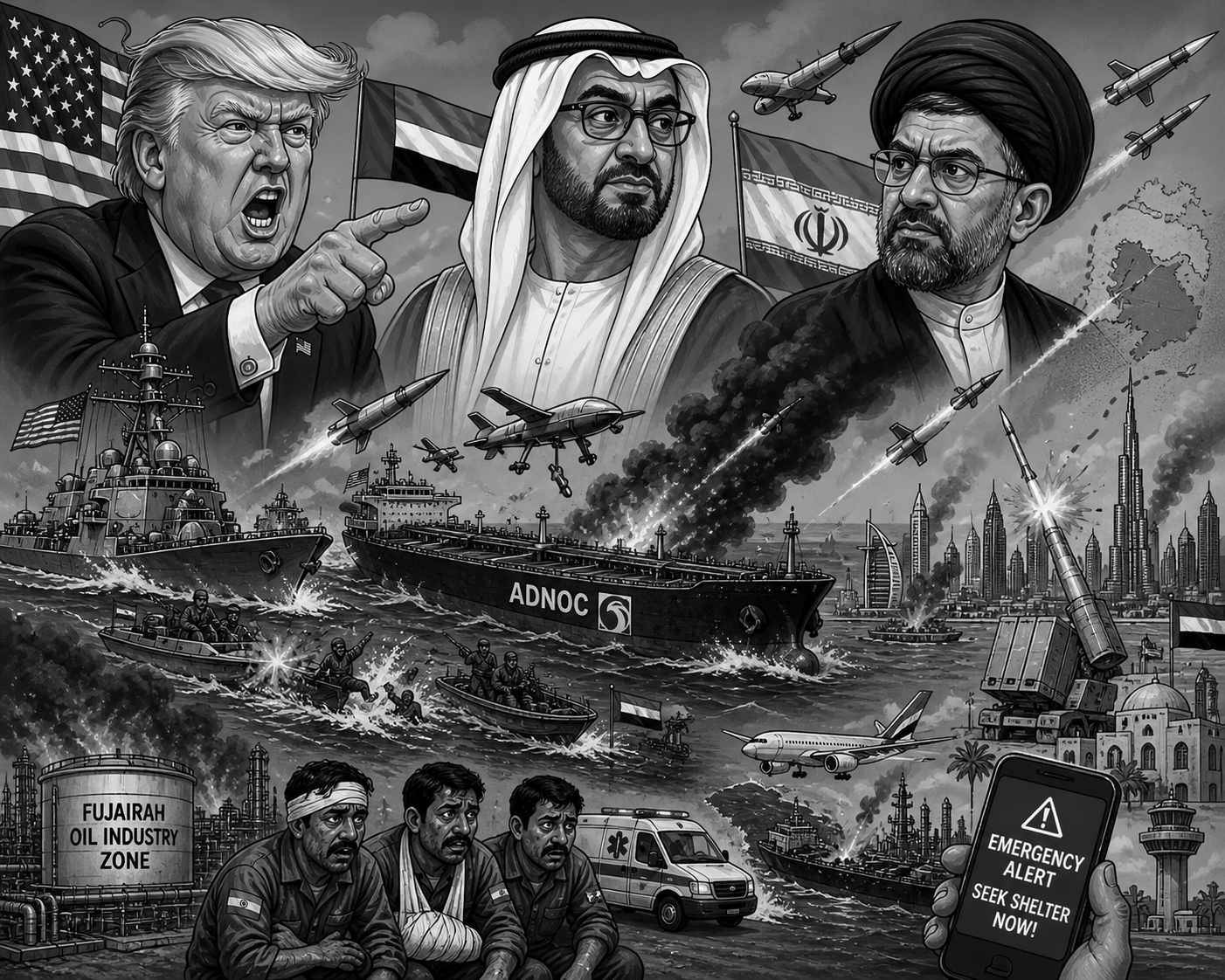 Iran Attacks UAE for First Time Since Ceasefire Hours After Trump Launches Project Freedom