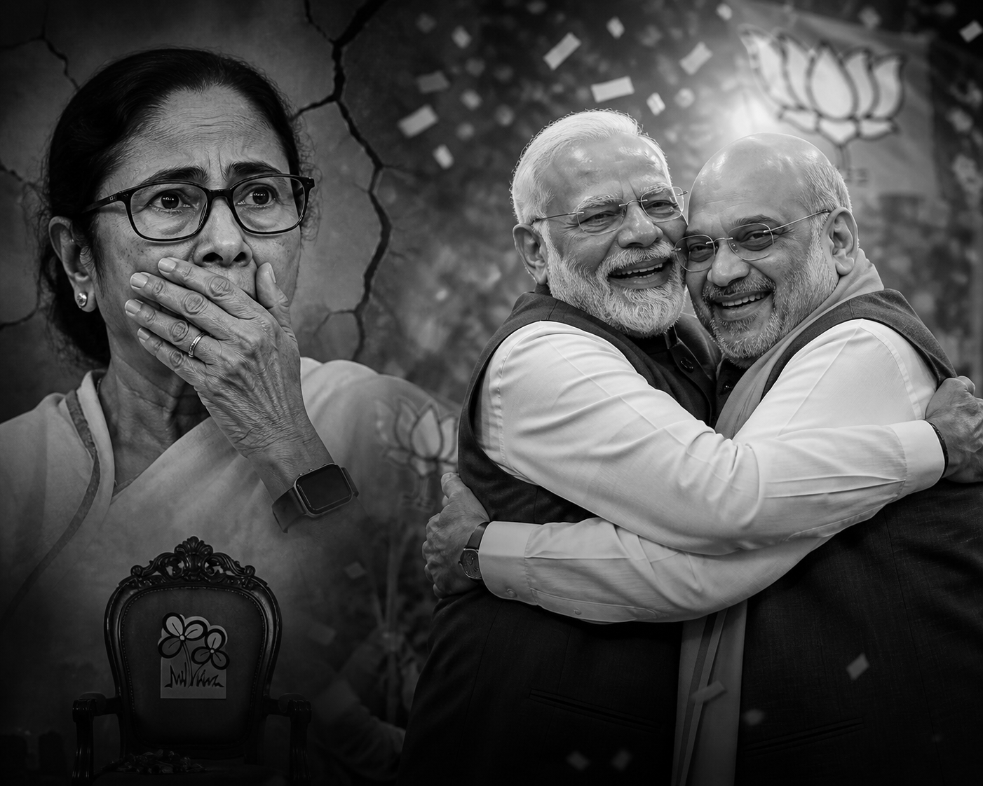 Bye-Bye Didi! BJP’s 207-Seat Tsunami Washes Away 15 Years of Trinamool, The Day Bengal Chose to Rewrite History