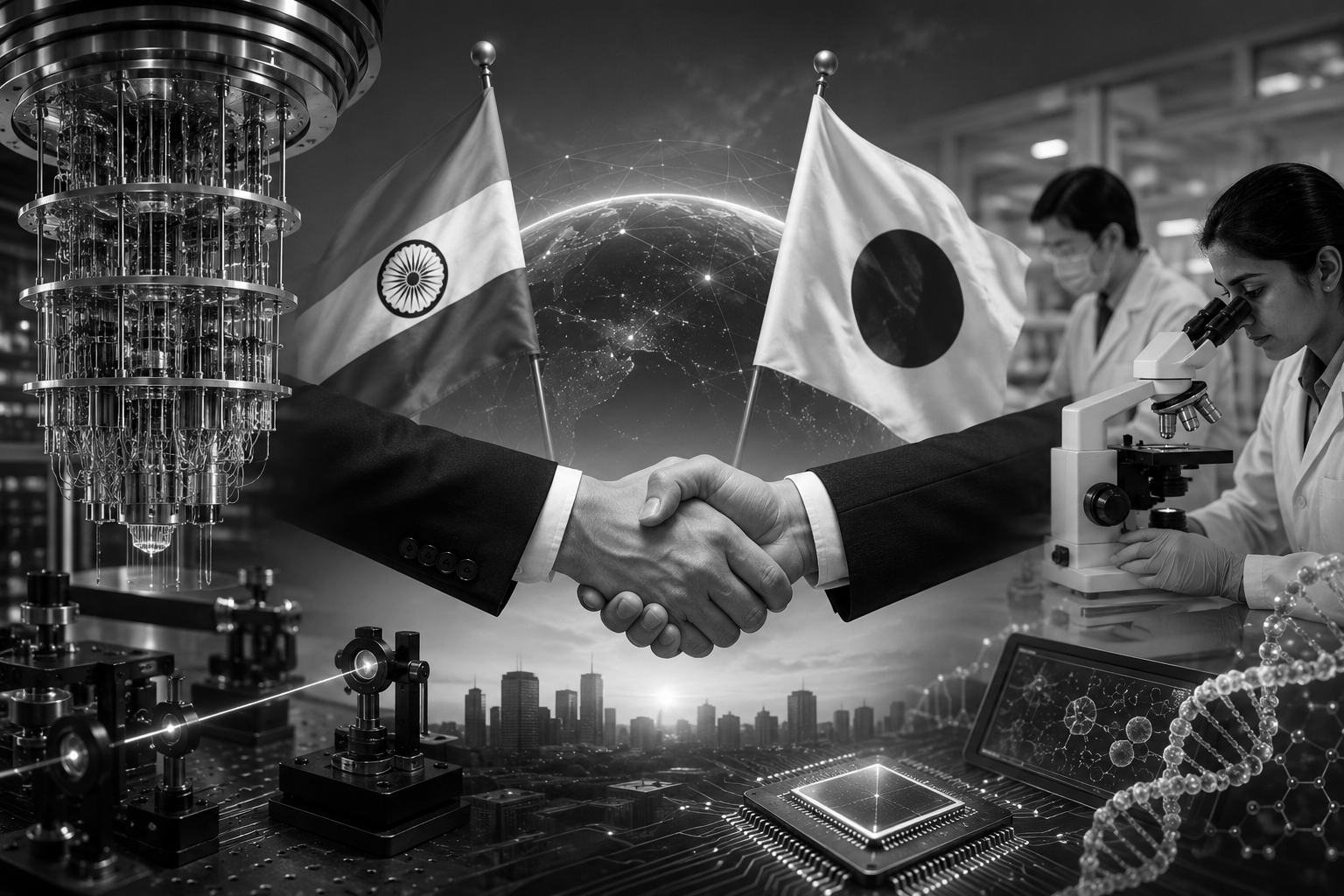 Beyond AI: India and Japan Join Forces in the Global Quantum Race