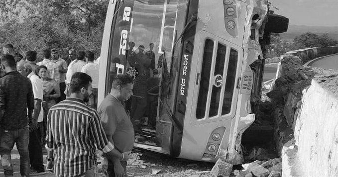 KSRTC Bus Topples in Karnataka’s Davanagere, College Student Killed, 45 Injured