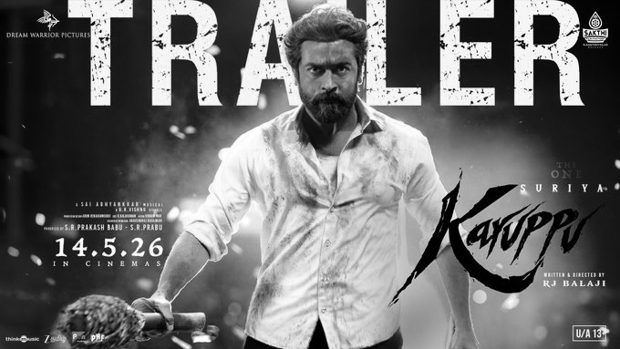 Rugged Suriya Shines In Intense ‘Karuppu’ Trailer, Courtroom Drama Gears Up For May 14 Release