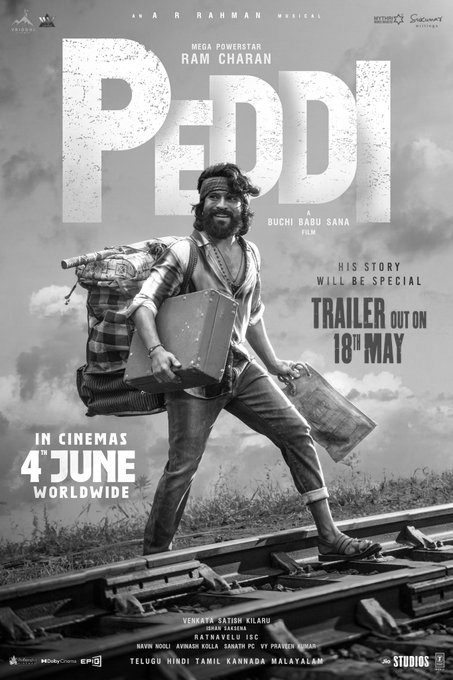 Peddi Roars In With Trailer Date, Hype Hits Peak