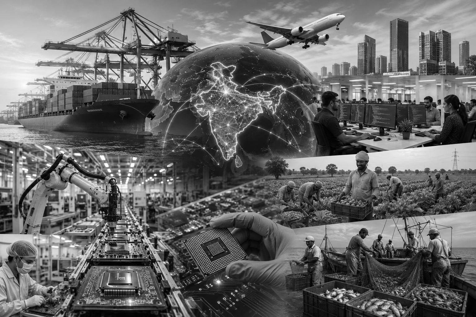 India’s Race to USD 2 Trillion Exports Runs Through Code, Chips and Global Supply Chains