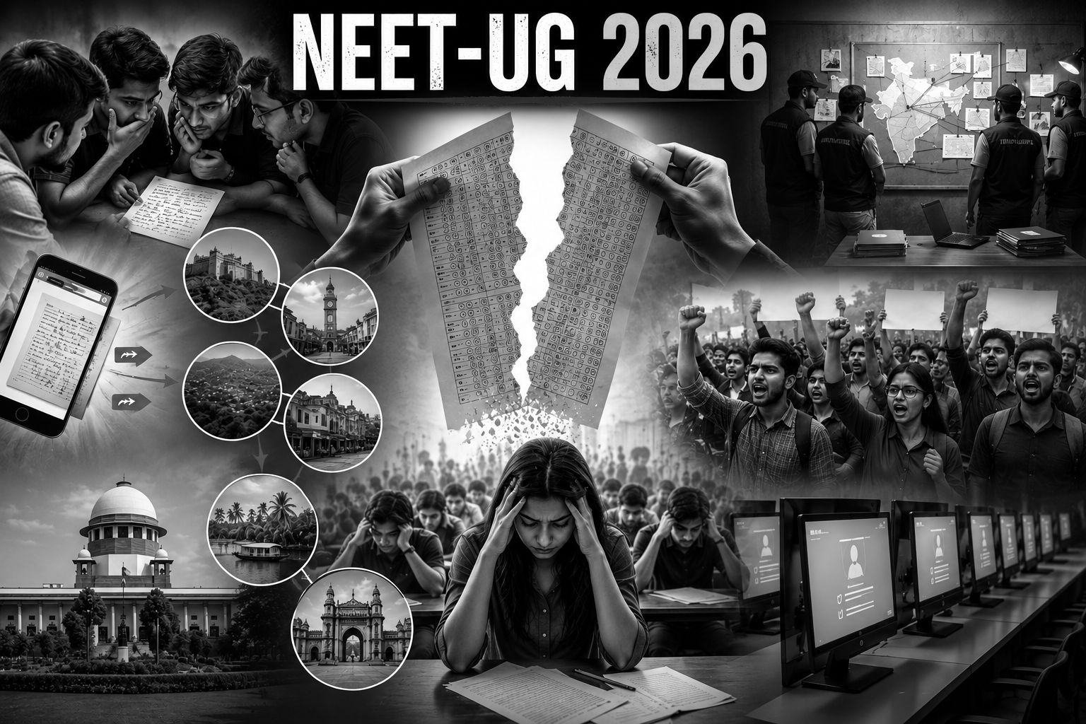 NEET-UG 2026 Cancelled After Leak Confirmation. 23 Lakh Students Affected. Re-exam Likely in June