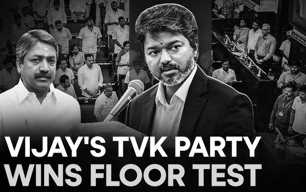 Vijay’s Big Floor Test Blockbuster: 144 MLAs Back TVK as AIADMK Splits, DMK Walks Out
